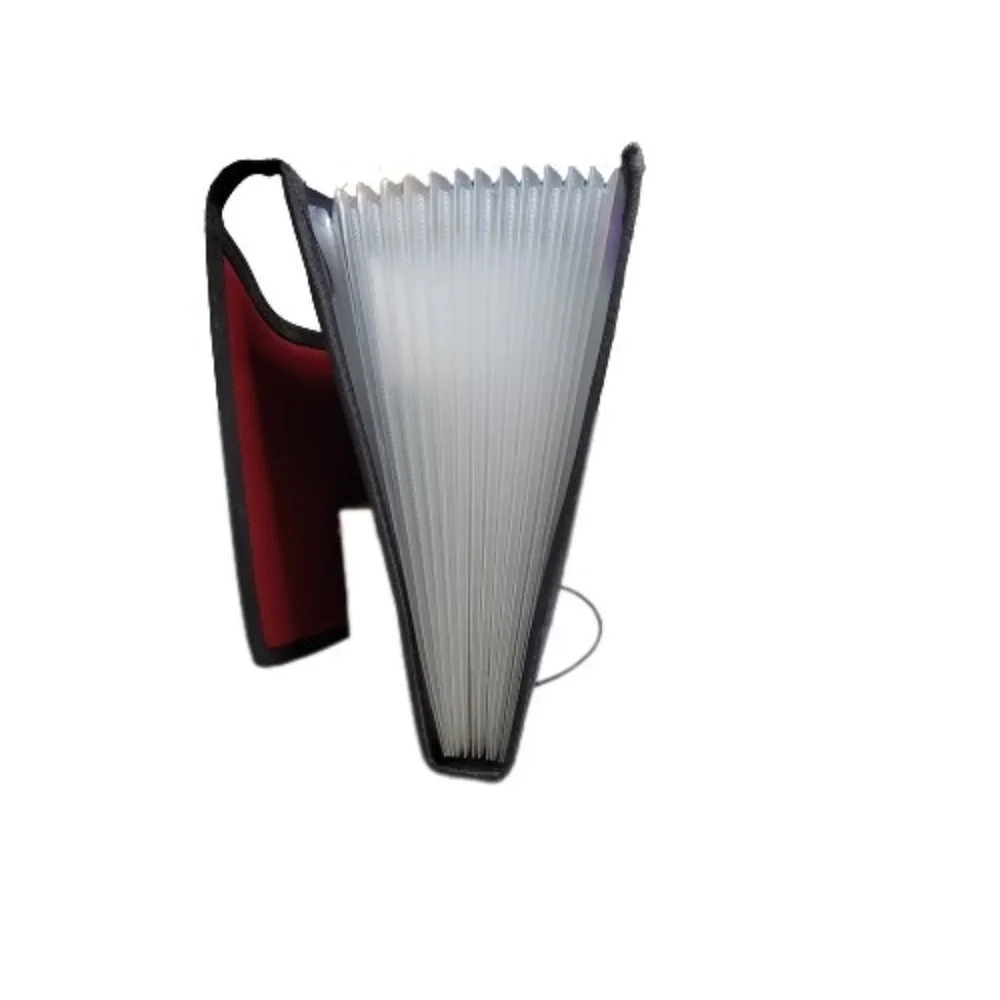 Set of 2 Accordion Folders Alphabetical & 12 Pocket Brand New